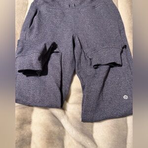 Lululemon size 8 Heather blue jogger sweats